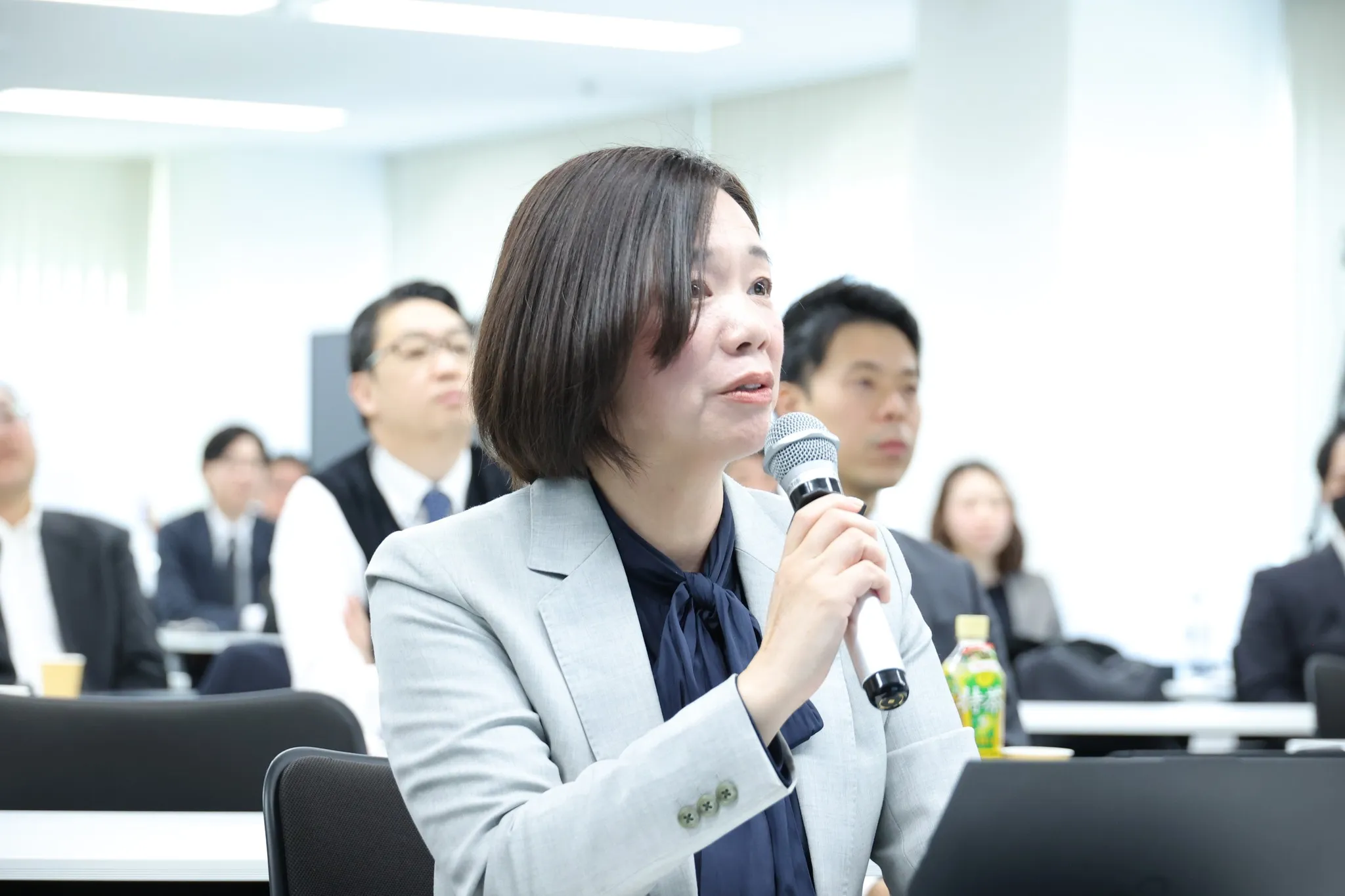 田邉事務長 発表風景